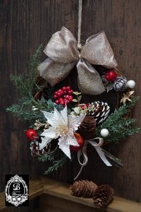 クリスマス1dayレッスン・リース作り