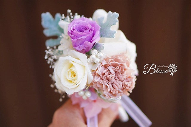 オーダーメイド・ブートニア・プリザーブドフラワー